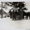Beim Holzfahren. Im Russland Januar 1917 m. Baranowitschi