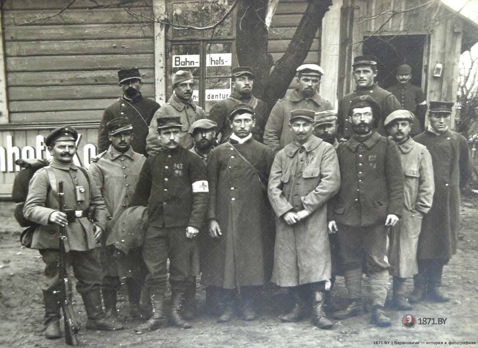 Комендатура Полесского вокзала, Барановичи, 1916