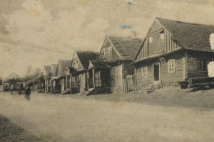 Виды улиц в деревне Молчадь начала ХХ века