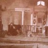 Внутреннее состояние Церкови Святых Апостолов Петра и Павла в Молчади на фото Первой мировой