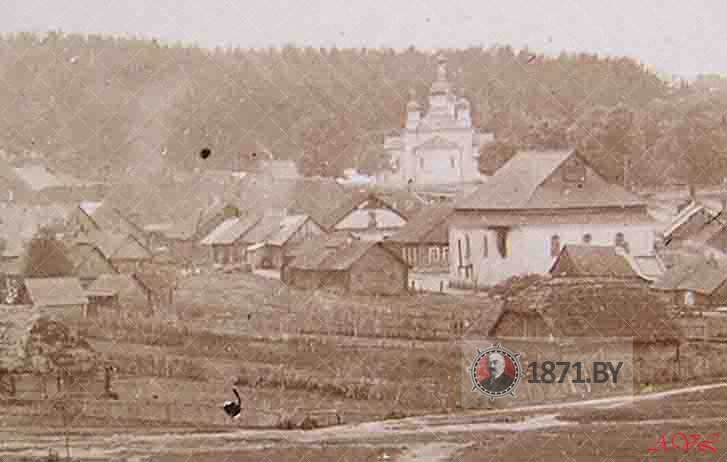 Общий вид на деревню начала ХХ века