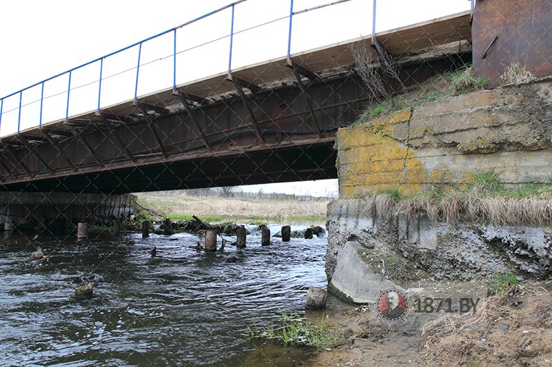 Старый мост на Мышанке в районе Малаховцев