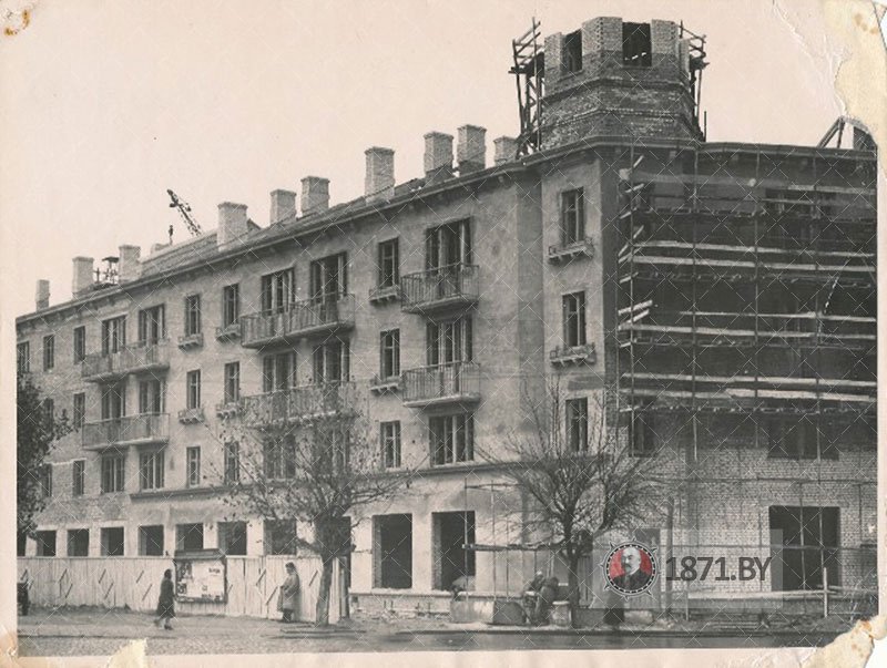 Строительство дома №1, по улице Ленина