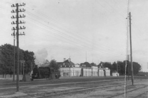 Фото вокзала Барановичи-Полесские 1943 и 1944 годов