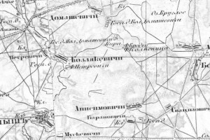 Трехверстовая карта Шуберта, Барановичи 1880