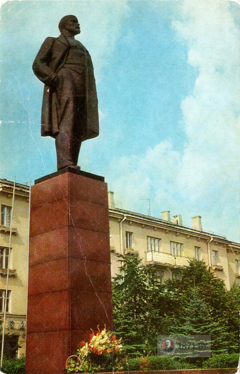 Барановичи, Памятник В. И. Ленину, 1978