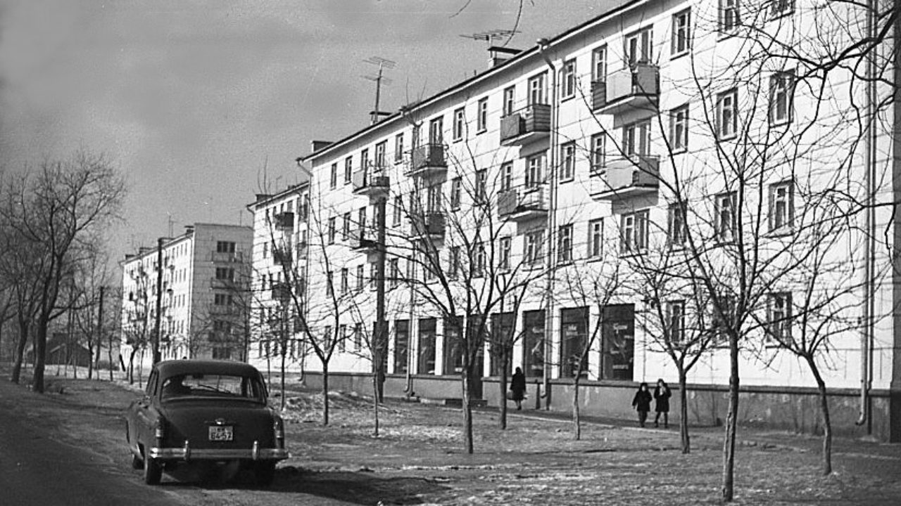 Барановичи. Новые дома на ул. Брестской в районе локомотивного депо. ~  Барановичи — история в фотографиях