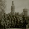 Памятник Артуру Буолю и солдаты 9 конного дивизиона