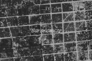 Аэрофотосъемка города Барановичи 26 июля 1944