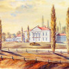 Дворец Радзивиллов на рисунке Н. Орды