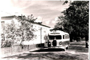 Жилые дома по ул. Шоссейной (Сегодня – ул. Брестская). 1957 г. Барановичи
