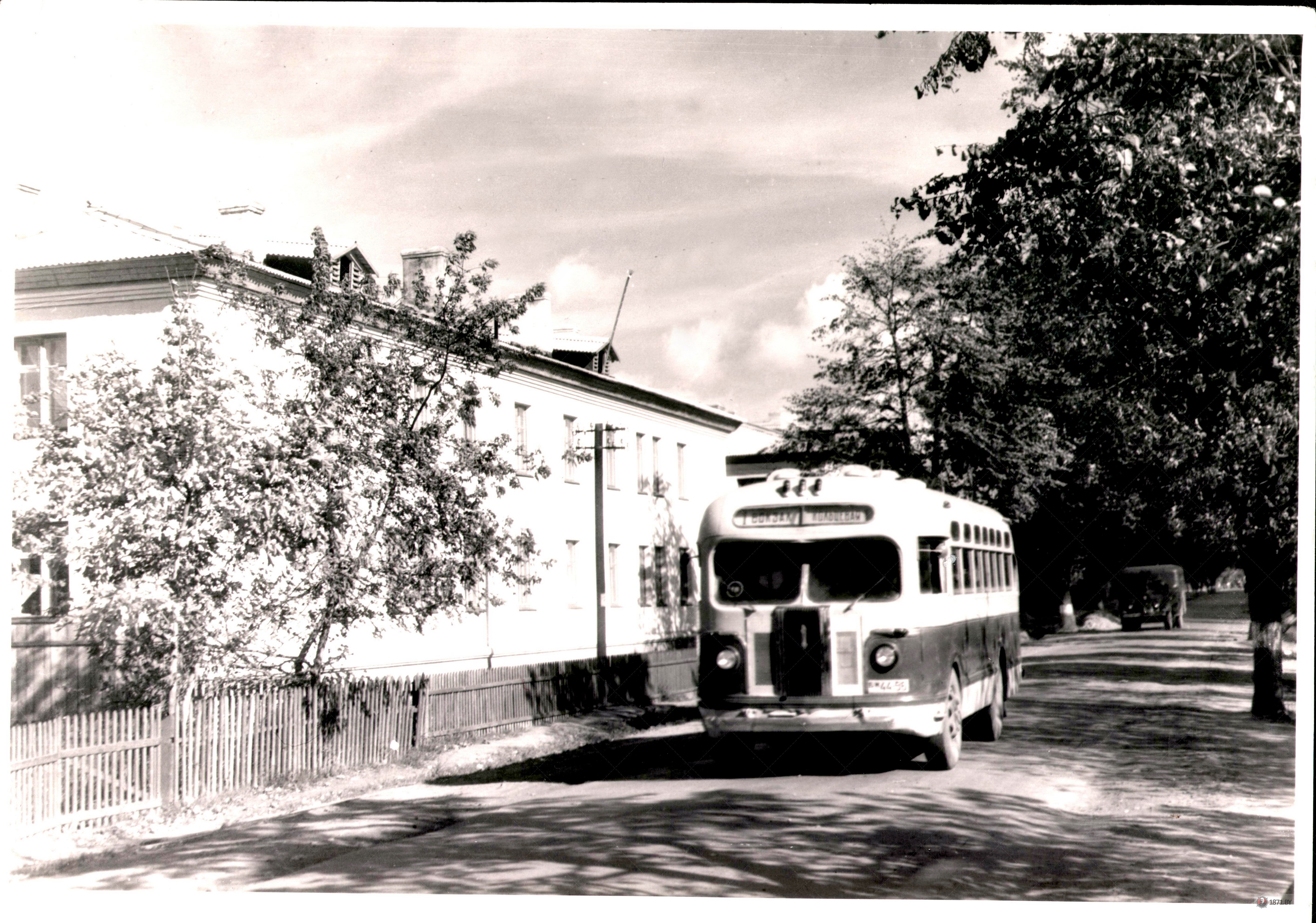 Жилые дома по ул. Шоссейной (Сегодня – ул. Брестская). 1957 г. Барановичи