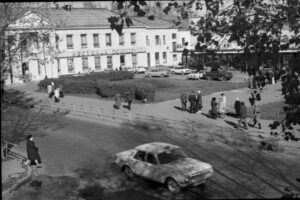 Барановичи. Улица Советская и ресторан «Восход»